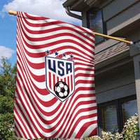 Soccer 2026 USA Garden Flag Wave Flag Stylized