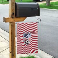 Soccer 2026 USA Garden Flag Wave Flag Stylized