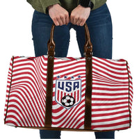 Soccer 2026 USA Travel Bag Wave Flag Stylized
