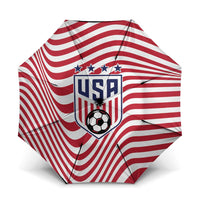 Soccer 2026 USA Umbrella Wave Flag Stylized