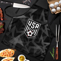 Soccer 2026 USA Apron Black Stars Version