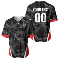 Custom Soccer 2026 USA Baseball Jersey Black Stars Version