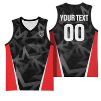 Custom Soccer 2026 USA Basketball Jersey Black Stars Version