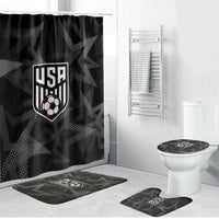 Soccer 2026 USA Bathroom Set Black Stars Version