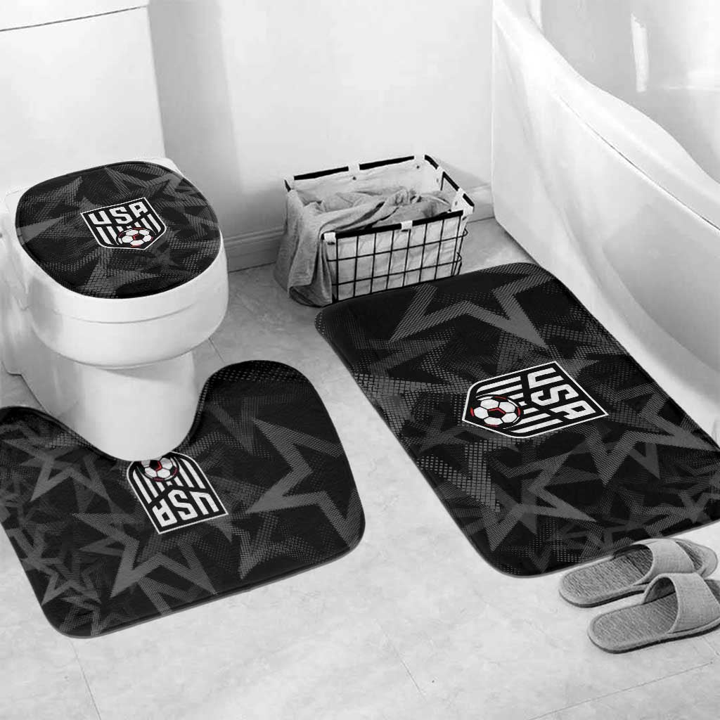 Soccer 2026 USA Bathroom Set Black Stars Version