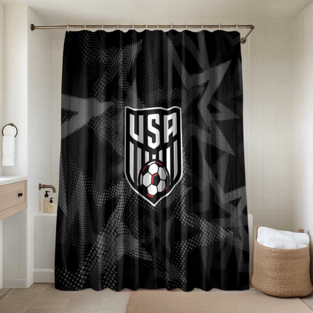 Soccer 2026 USA Bathroom Set Black Stars Version