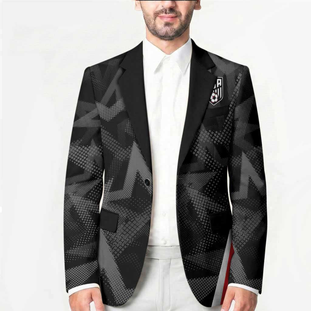 Custom Soccer 2026 USA Blazer Black Stars Version