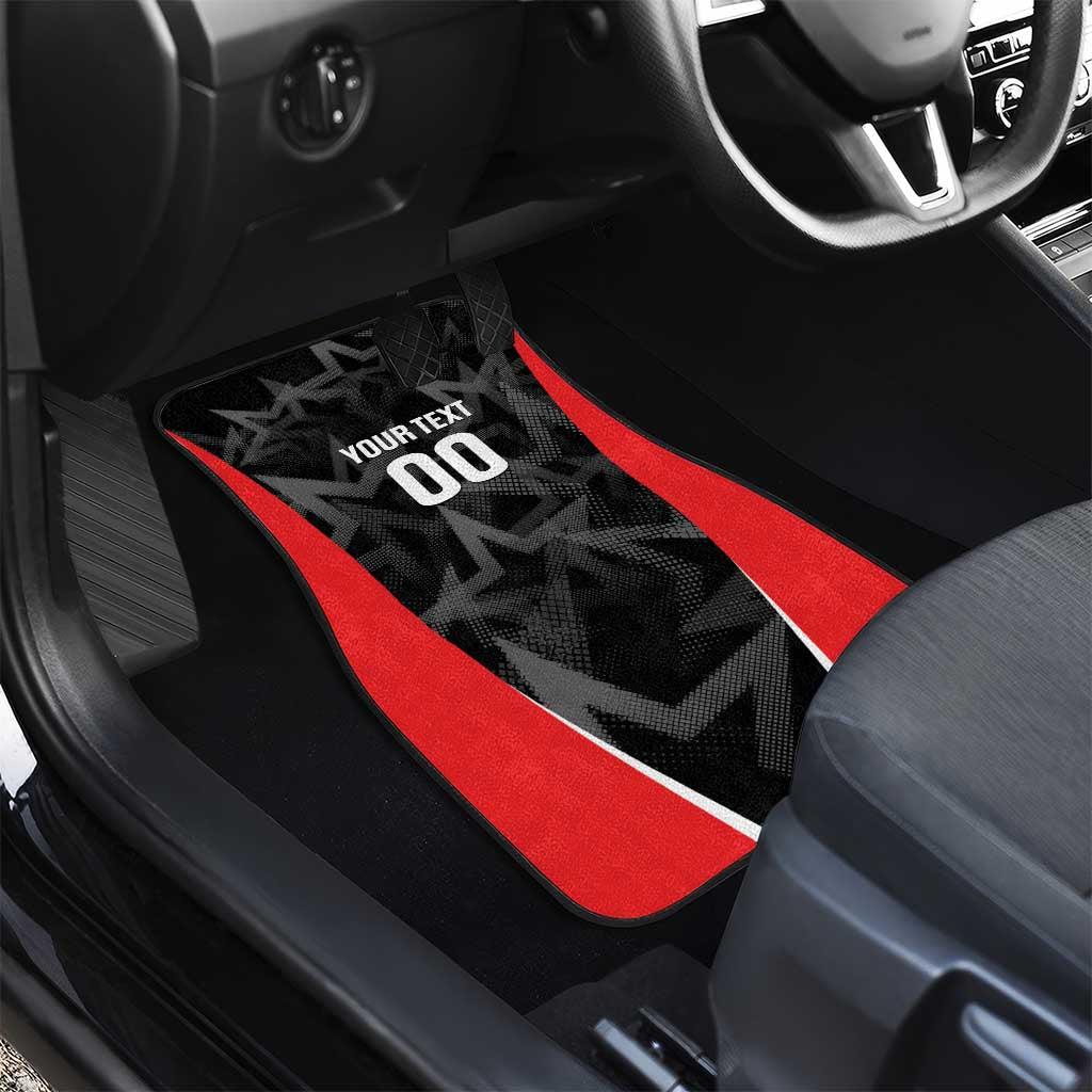 Custom Soccer 2026 USA Car Mats Black Stars Version