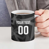 Custom Soccer 2026 USA Ceramic Mug Black Stars Version