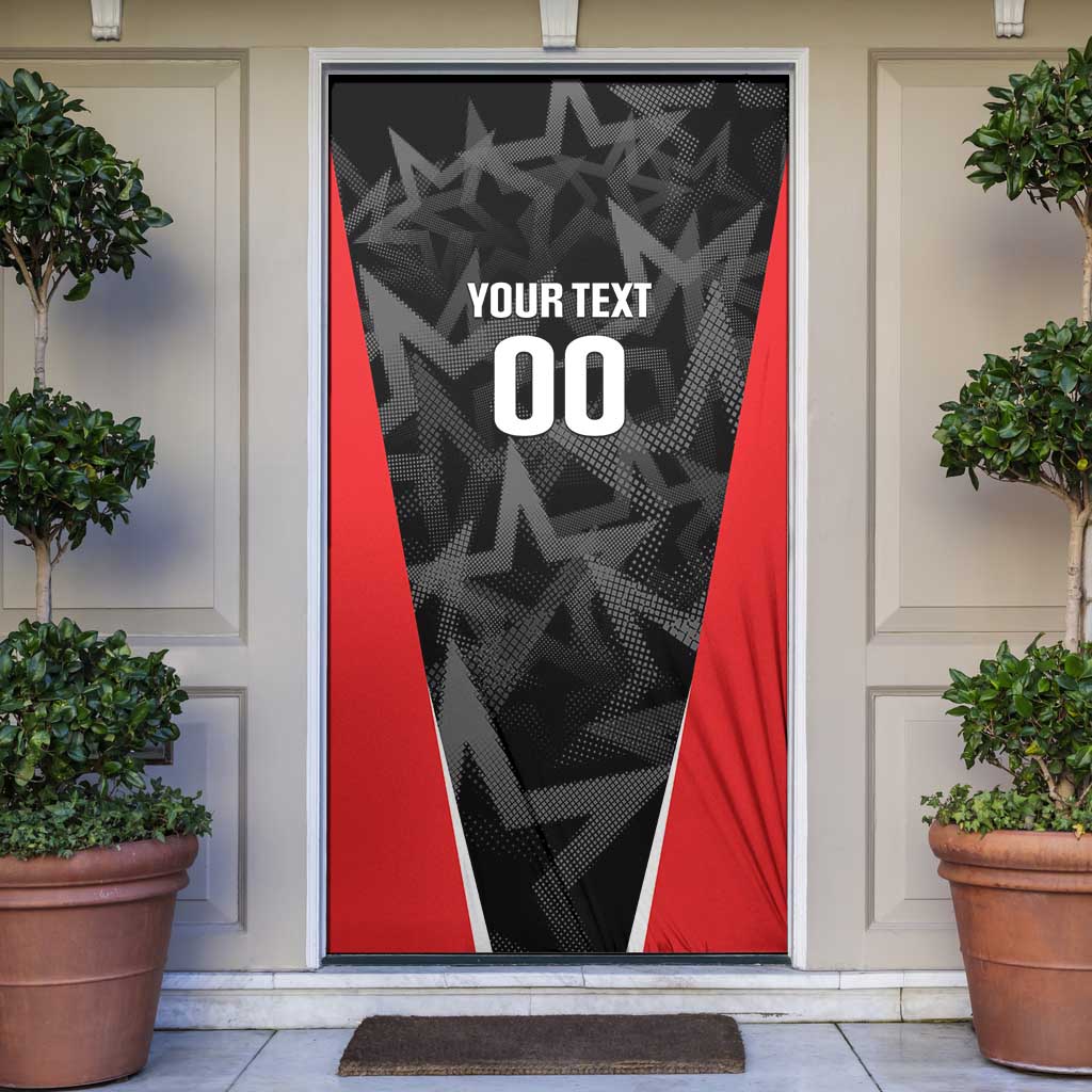 Custom Soccer 2026 USA Door Cover Black Stars Version