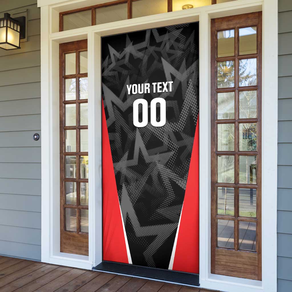 Custom Soccer 2026 USA Door Cover Black Stars Version