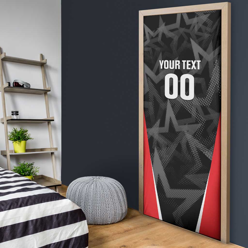 Custom Soccer 2026 USA Door Cover Black Stars Version