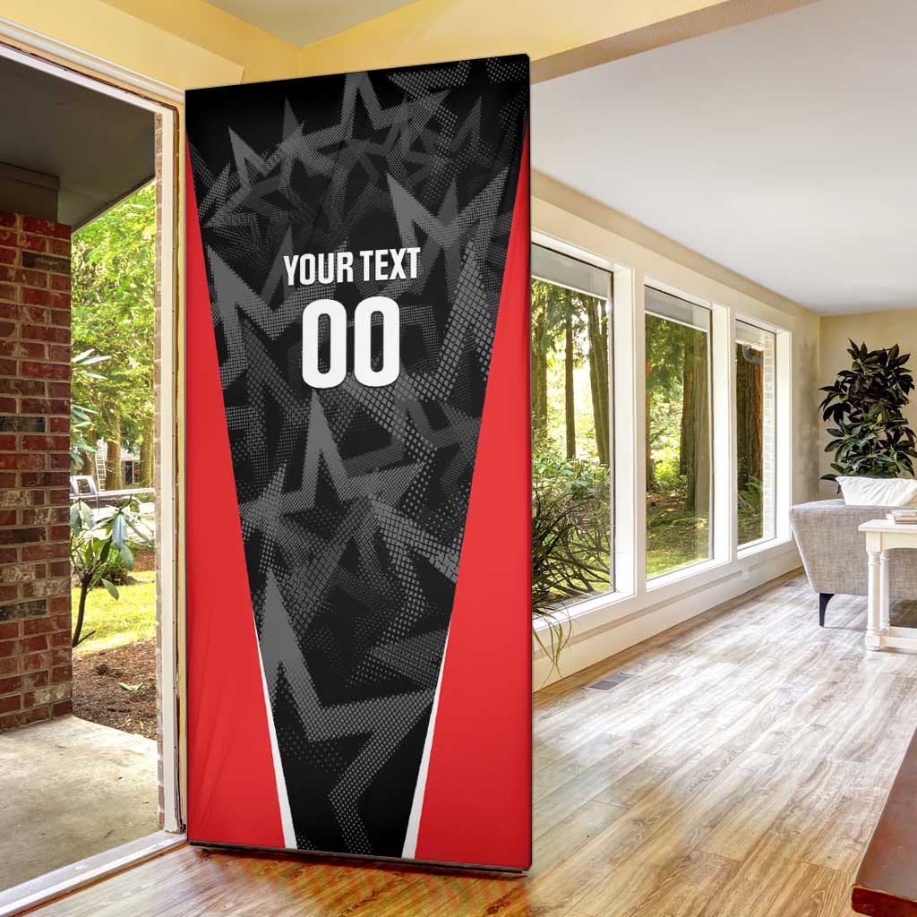 Custom Soccer 2026 USA Door Cover Black Stars Version
