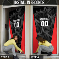 Custom Soccer 2026 USA Door Cover Black Stars Version