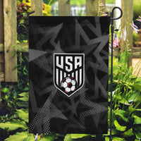 Soccer 2026 USA Garden Flag Black Stars Version