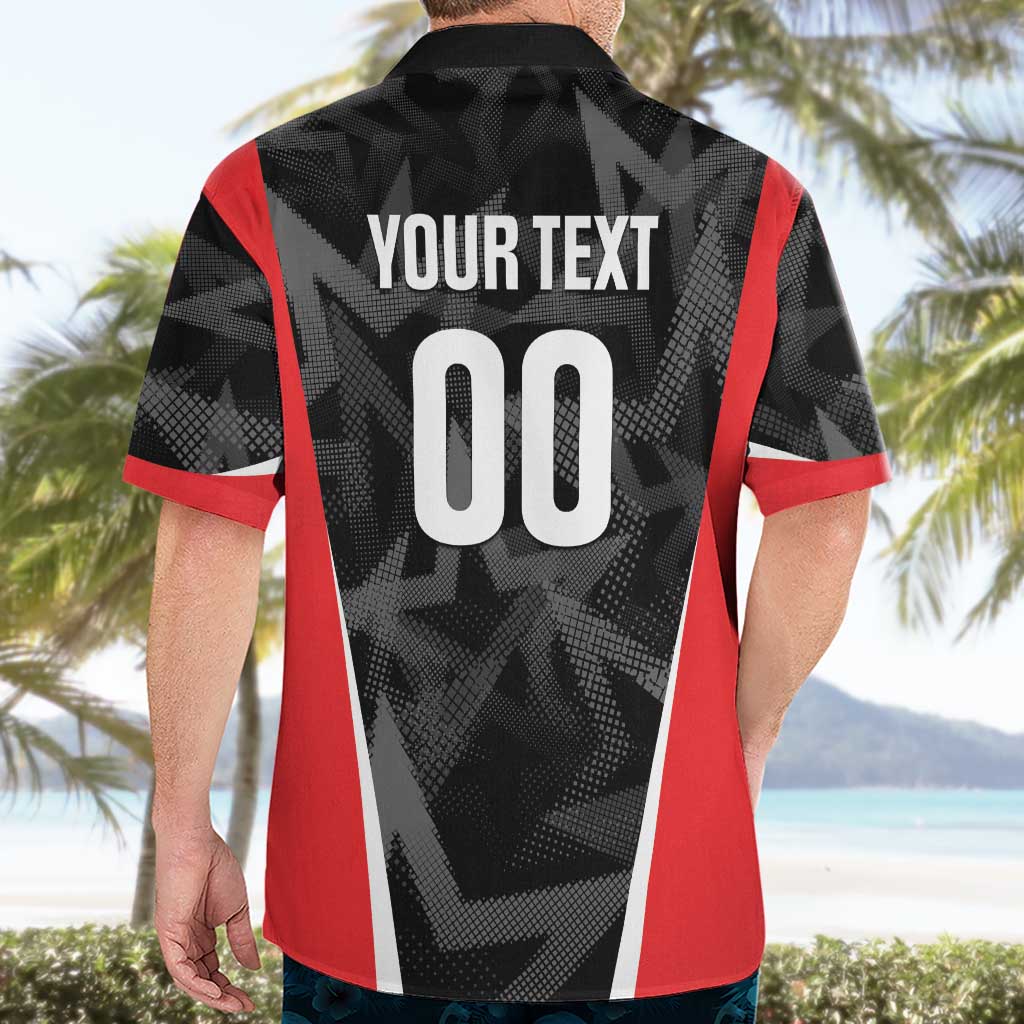 Custom Soccer 2026 USA Hawaiian Shirt Black Stars Version