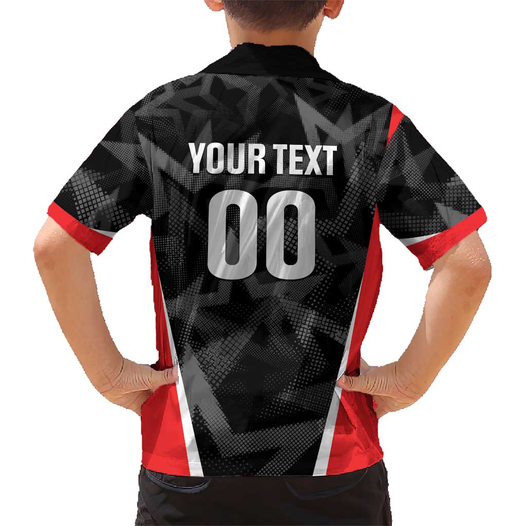 Custom Soccer 2026 USA Hawaiian Shirt Black Stars Version