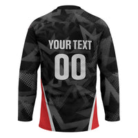 Custom Soccer 2026 USA Hockey Jersey Black Stars Version
