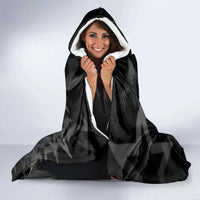 Soccer 2026 USA Hooded Blanket Black Stars Version