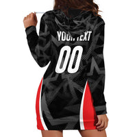 Custom Soccer 2026 USA Hoodie Dress Black Stars Version