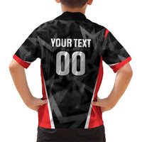 Custom Soccer 2026 USA Kid Hawaiian Shirt Black Stars Version