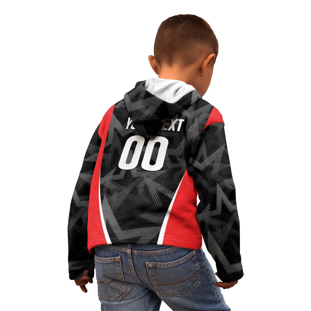 Custom Soccer 2026 USA Kid Hoodie Black Stars Version