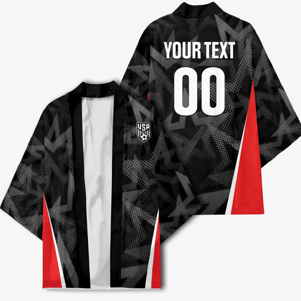 Custom Soccer 2026 USA Kimono Black Stars Version