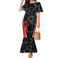 Custom Soccer 2026 USA Mermaid Dress Black Stars Version
