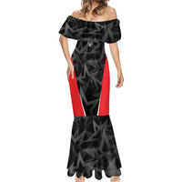 Custom Soccer 2026 USA Mermaid Dress Black Stars Version