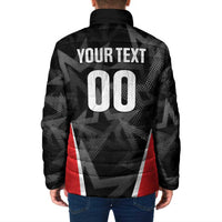 Custom Soccer 2026 USA Padded Jacket Black Stars Version