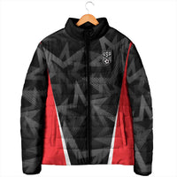 Custom Soccer 2026 USA Padded Jacket Black Stars Version