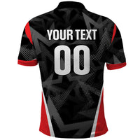 Custom Soccer 2026 USA Polo Shirt Black Stars Version