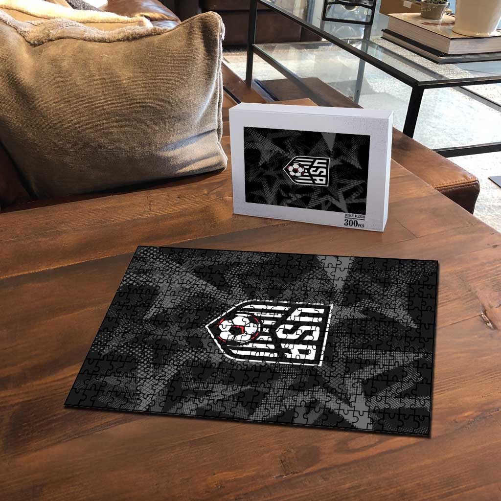 Soccer 2026 USA Puzzle Black Stars Version