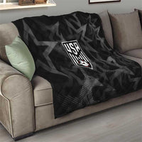 Soccer 2026 USA Quilt Black Stars Version