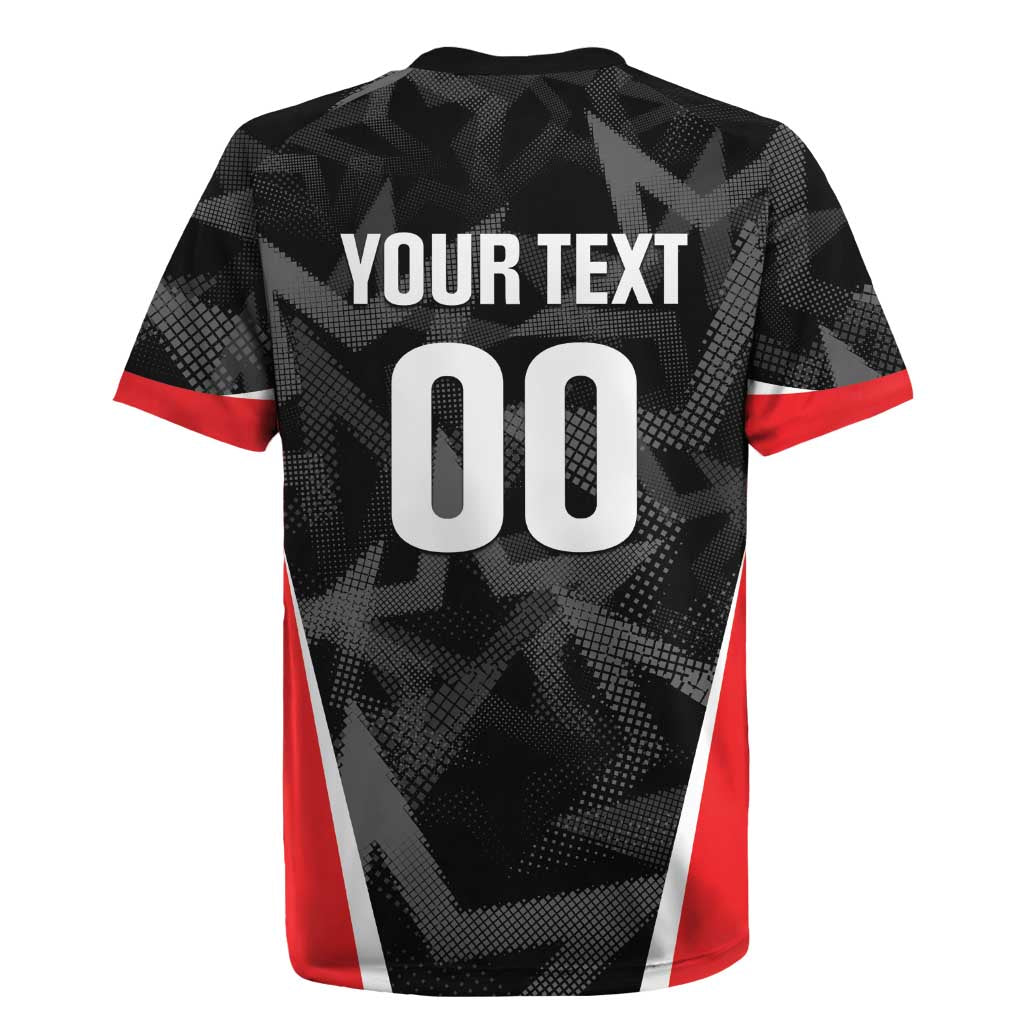 Custom Soccer 2026 USA Rugby Jersey Black Stars Version