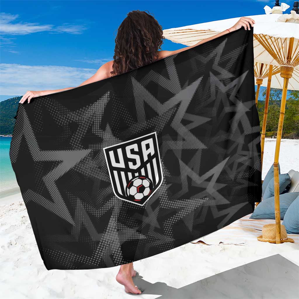 Soccer 2026 USA Sarong Black Stars Version