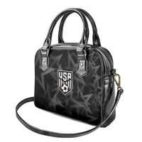 Soccer 2026 USA Shoulder Handbag Black Stars Version