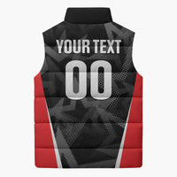 Custom Soccer 2026 USA Sleeveless Puffer Jacket Black Stars Version