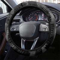 Soccer 2026 USA Steering Wheel Cover Black Stars Version
