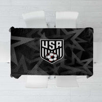 Soccer 2026 USA Tablecloth Black Stars Version