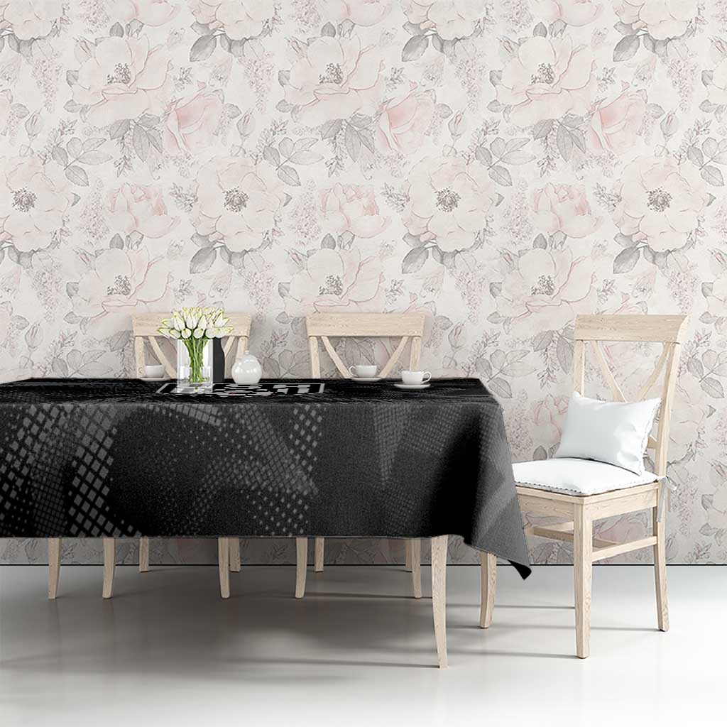 Soccer 2026 USA Tablecloth Black Stars Version