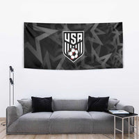 Soccer 2026 USA Tapestry Black Stars Version