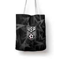 Soccer 2026 USA Tote Bag Black Stars Version
