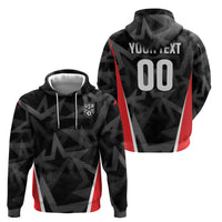 Custom Soccer 2026 USA Zip Hoodie Black Stars Version