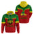 Personalised Ethiopia Hoodie Lion Of Judah Flag Style Special Version - Wonder Print Shop