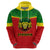 Personalised Ethiopia Hoodie Lion Of Judah Flag Style Special Version - Wonder Print Shop