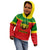 Personalised Ethiopia Kid Hoodie Lion Of Judah Flag Style Special Version - Wonder Print Shop