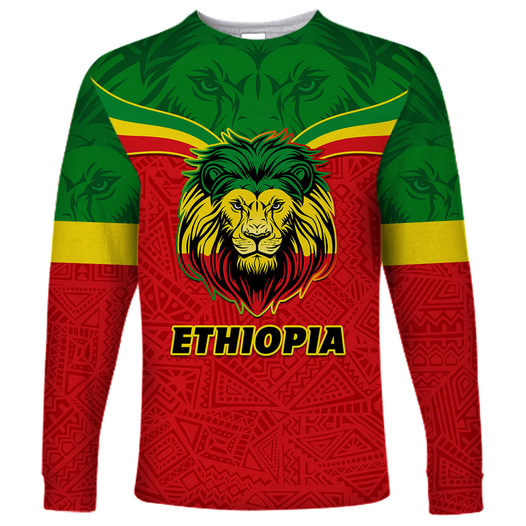 personalised-ethiopia-long-sleeve-shirt-lion-of-judah-flag-style-special-version