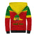 Personalised Ethiopia Sherpa Hoodie Lion Of Judah Flag Style Special Version - Wonder Print Shop
