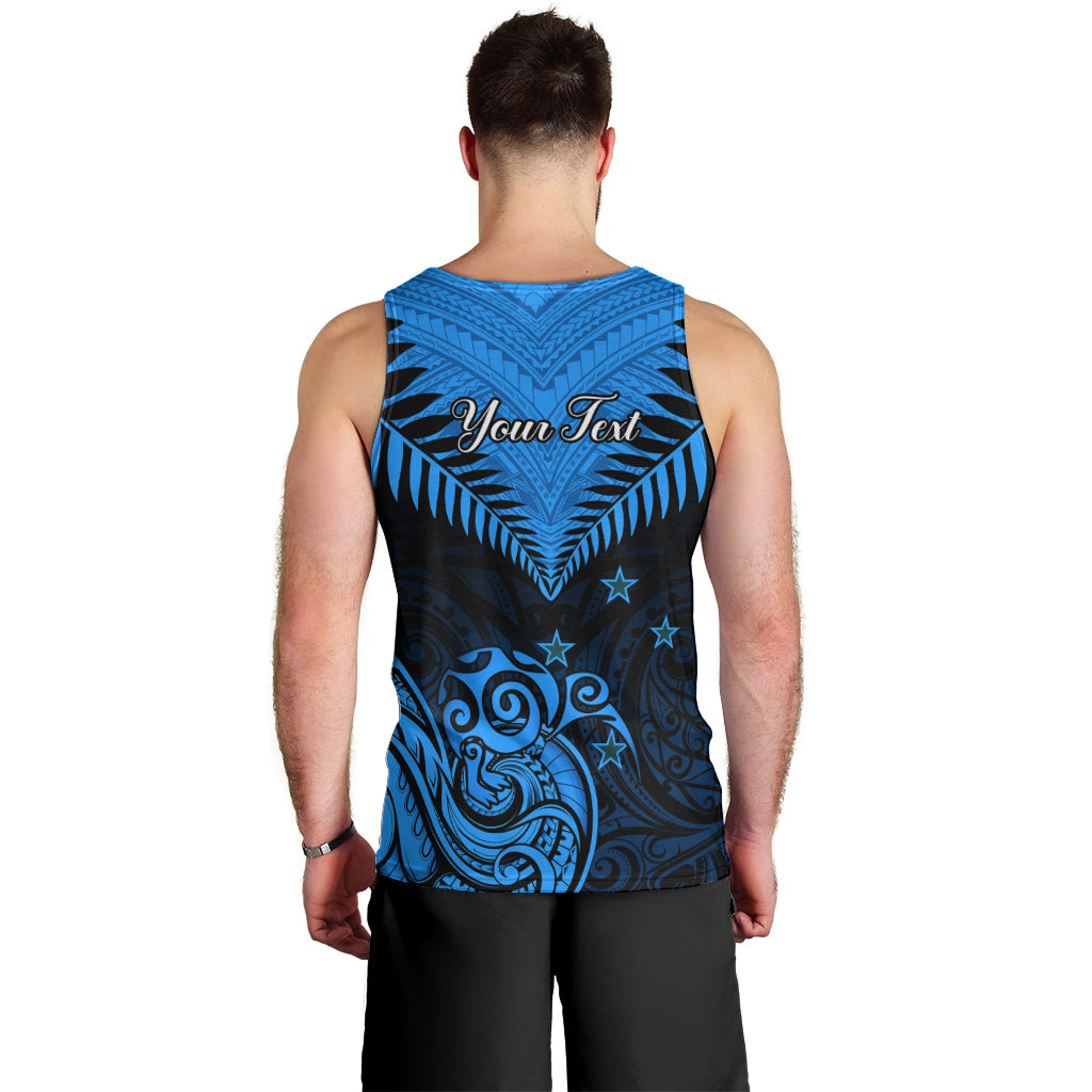 personalised-new-zealand-men-tank-top-aotearoa-blue-maori-kiwi-blue-fern
